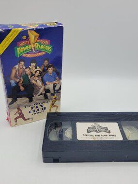 Mighty Morphin Power Rangers - The Official Fan Club Video! (VHS, 1994)t